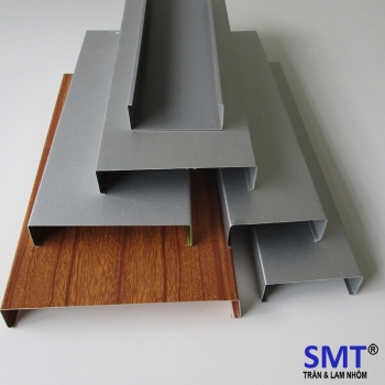 aluminum ceiling b shaped