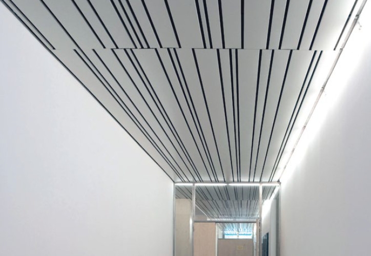 aluminum ceiling b shaped